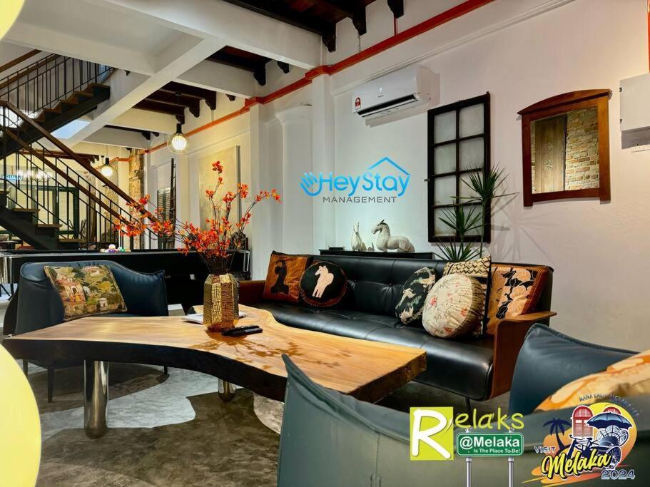 Heritage House 16pax Riverview 3 Mins Walkjonker Malacca